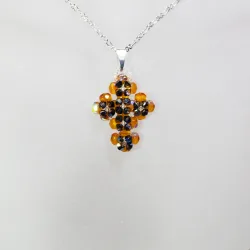 Pendant 40cm - Ululani-Silver Chain - Pendant 40cm - Laiton argenté